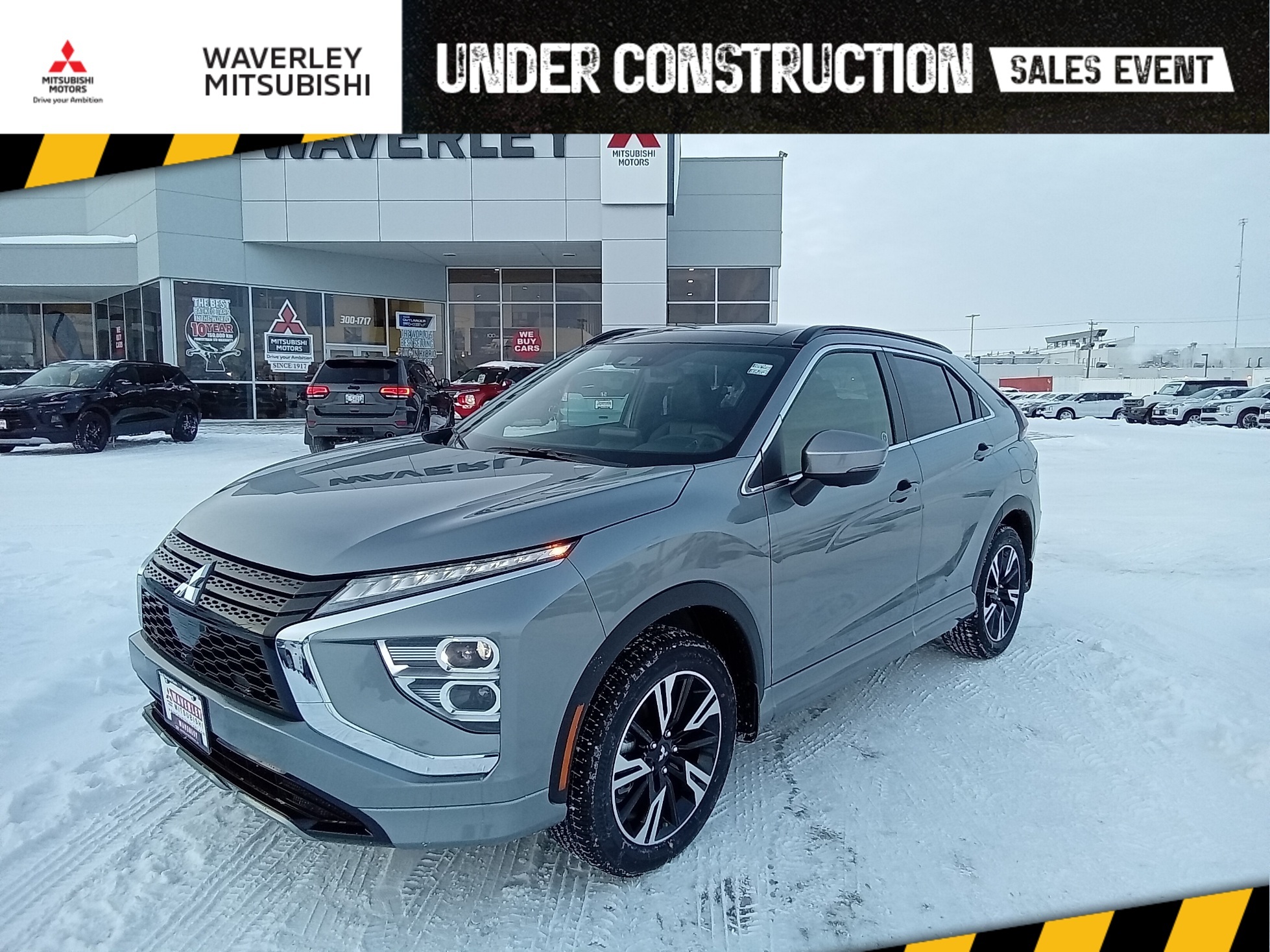 Gray 2026 Mitsubishi Eclipse Cross GT S-AWC SUV / Crossover Continuously Variable Transmission