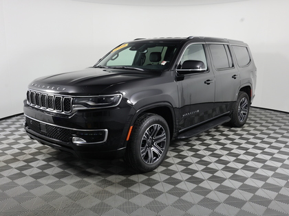Black 2025 Jeep Wagoneer 4WD SUV / Crossover Four-Wheel Drive Automatic