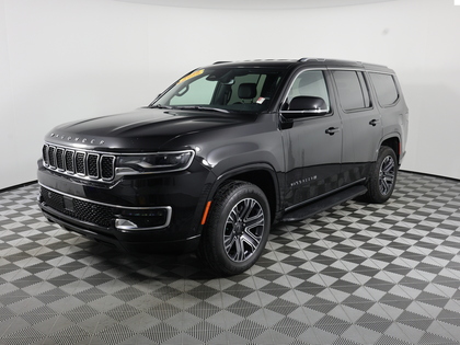 Black 2025 Jeep Wagoneer 4WD SUV / Crossover Four-Wheel Drive 8-Speed Automatic