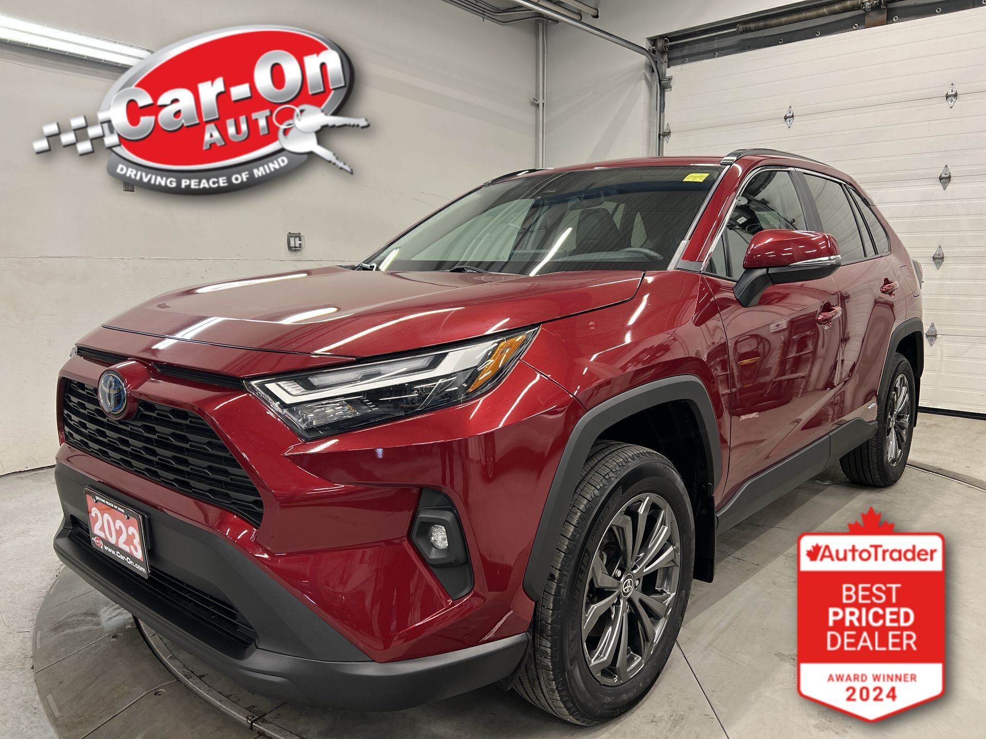 Red 2023 Toyota RAV4 Hybrid XLE AWD SUV / Crossover All-Wheel Drive Automatic