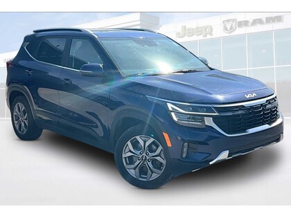 Blue 2024 Kia Seltos All-Wheel Drive Continuously Variable Transmission