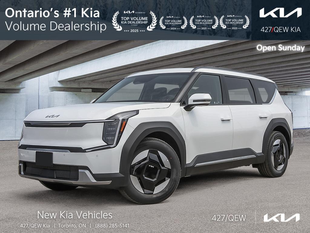White 2026 Kia EV9 Light RWD SUV / Crossover Rear-Wheel Drive 1-Speed Automatic