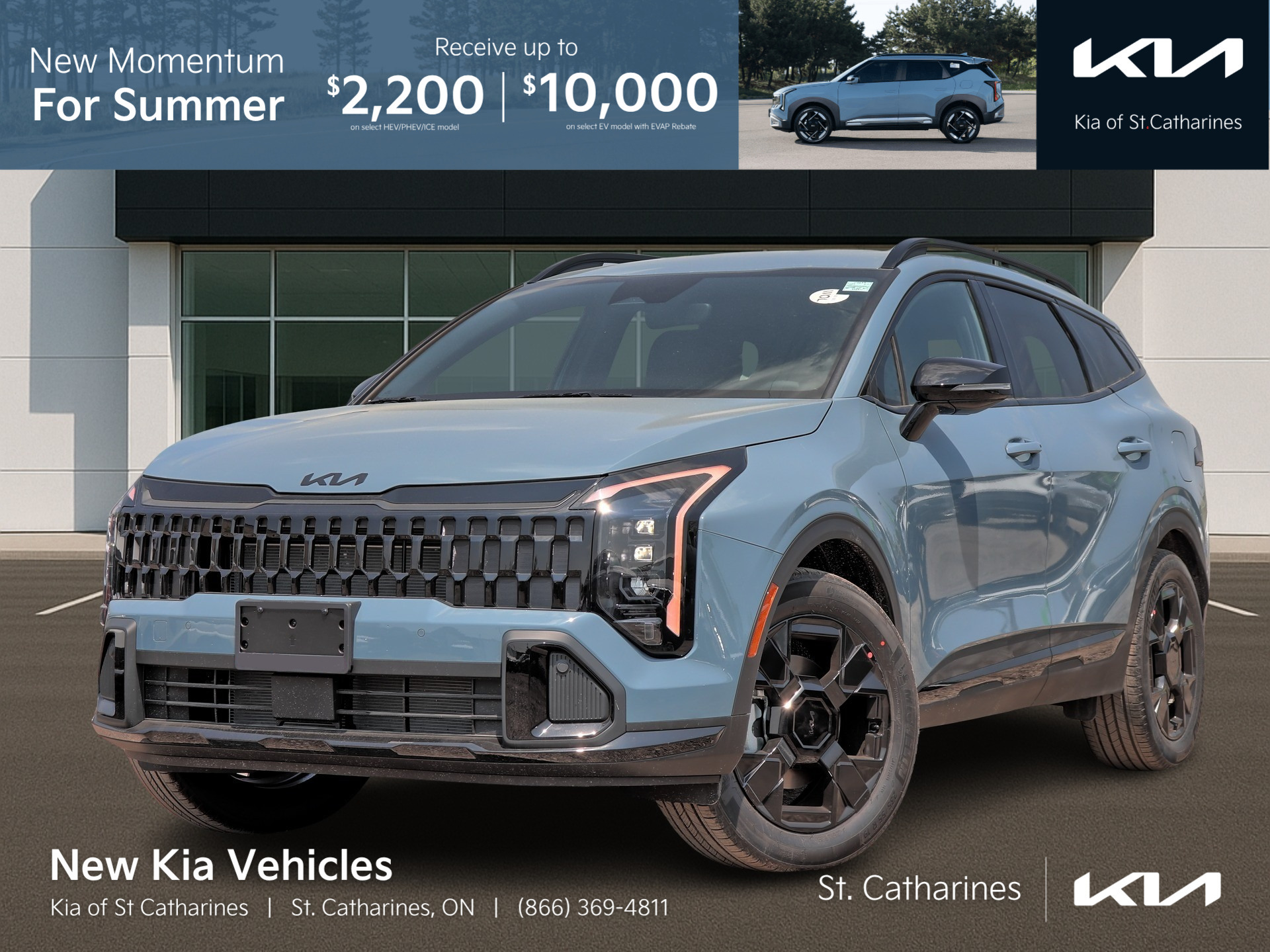 Blue 2026 Kia Sportage X-Line AWD SUV / Crossover All-Wheel Drive Automatic