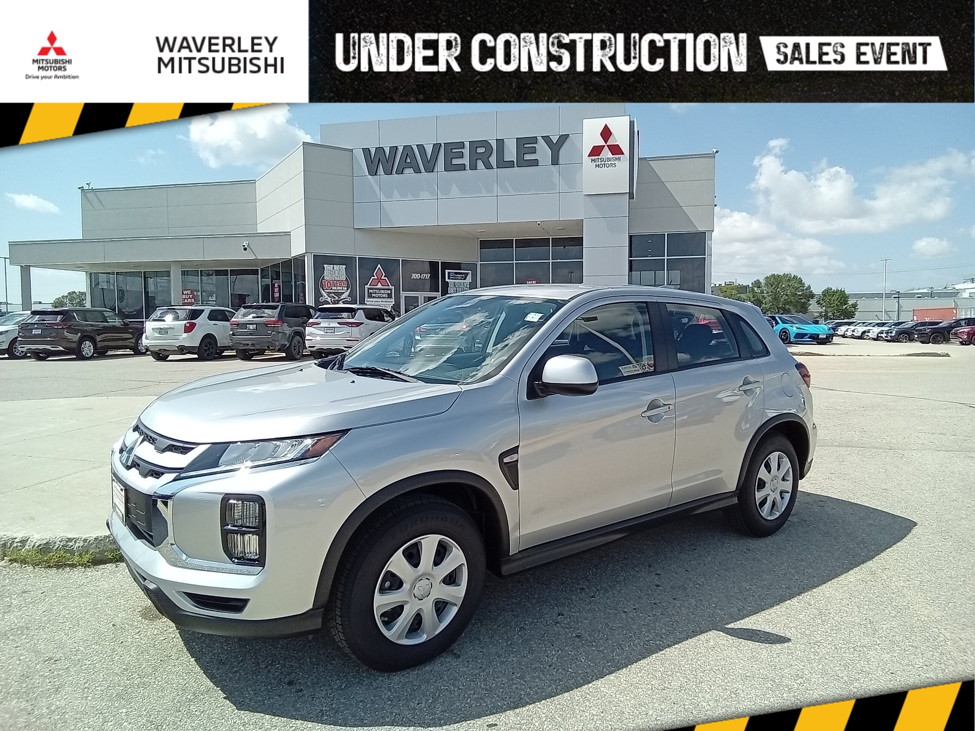Silver 2026 Mitsubishi RVR ES FWD SUV / Crossover Continuously Variable Transmission
