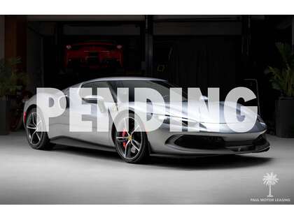 Gray 2022 Ferrari 296 GTB RWD Coupe Rear-Wheel Drive 8-Speed Dual Clutch