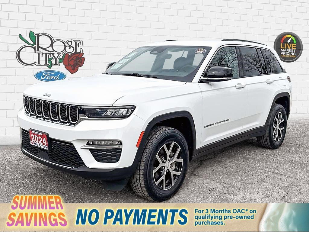 2024 Jeep Grand Cherokee Limited | Accident Free | Heated Seats | Remote St