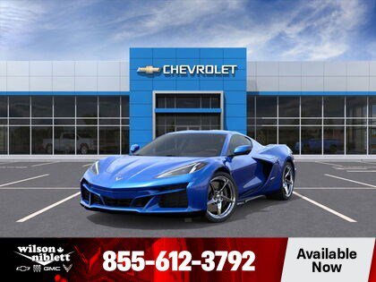 Blue 2026 Chevrolet Corvette E-Ray Coupe AWD with 2LZ Coupe All-Wheel Drive Automatic