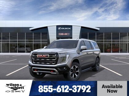 Gray 2026 GMC Yukon XL AT4 4WD SUV / Crossover Four-Wheel Drive