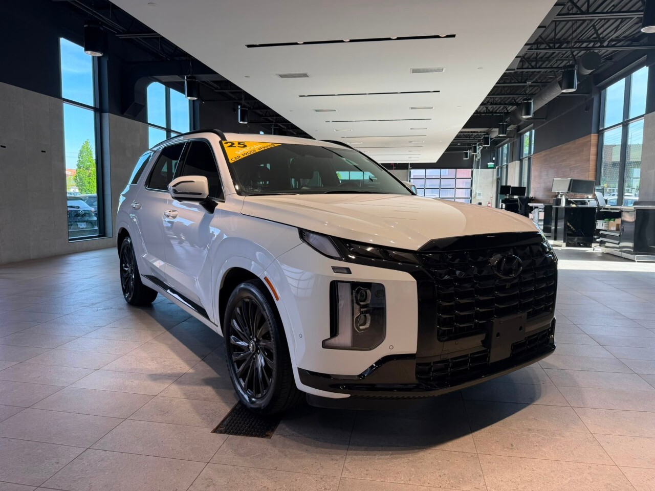 White 2025 Hyundai Palisade Ultimate Calligraphy Night AWD SUV / Crossover Automatic