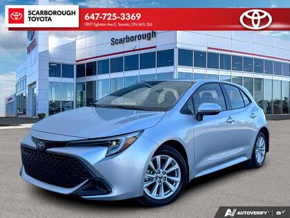 used 2025 Toyota Corolla Hatchback car, priced at $28,195