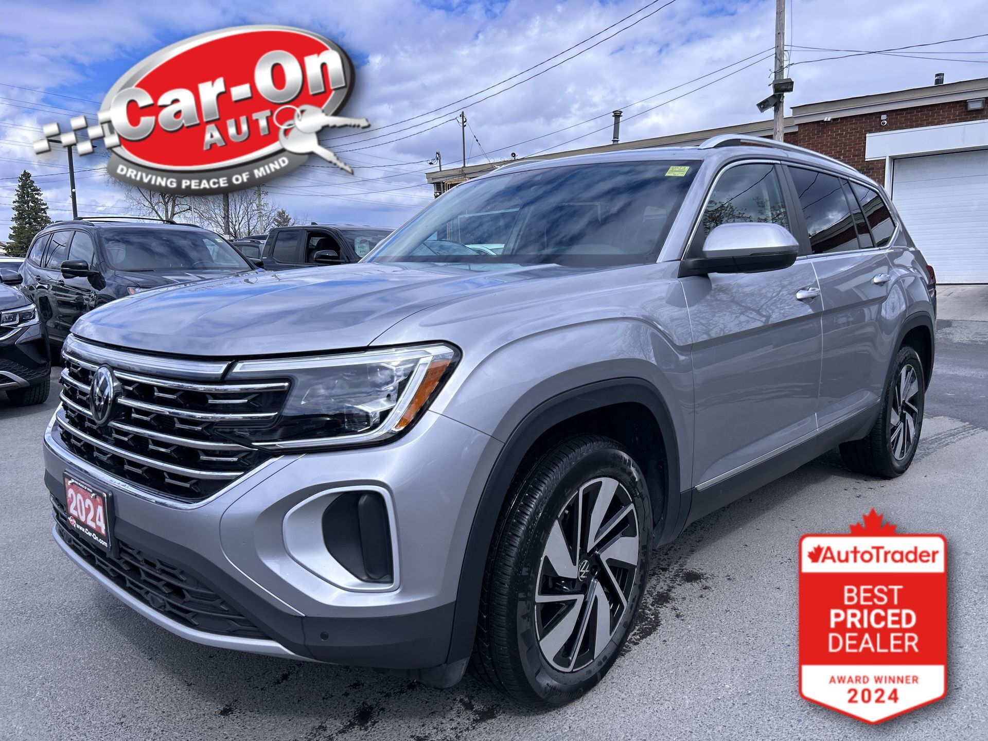 Silver 2024 Volkswagen Atlas Automatic