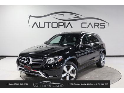 Black 2017 Mercedes-Benz GLC 300 4MATIC SUV / Crossover All-Wheel Drive Automatic