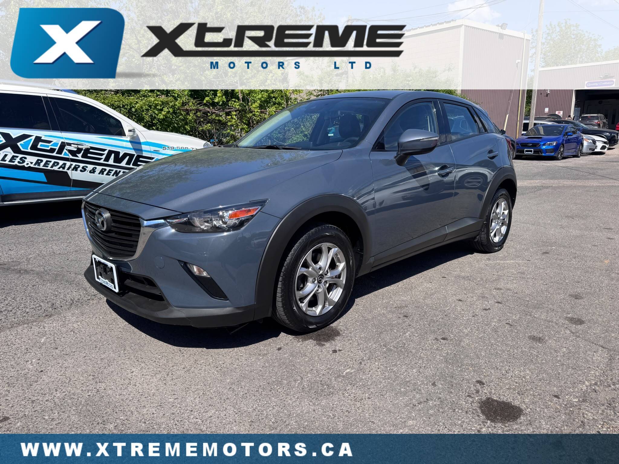 Gray 2021 Mazda CX-3 GS AWD SUV / Crossover Automatic