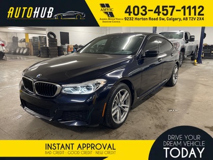 Dark Blue 2018 BMW 6 Series Gran Turismo 640i xDrive AWD Wagon All-Wheel Drive Automatic