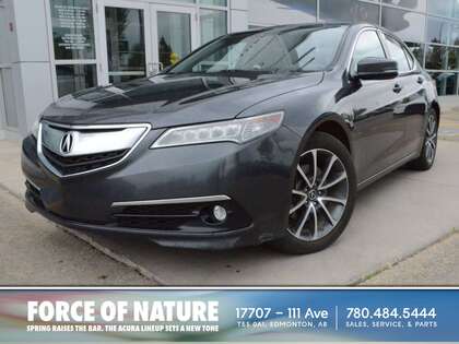 Gray 2016 Acura TLX V6 SH-AWD with Technology Package Sedan All-Wheel Drive