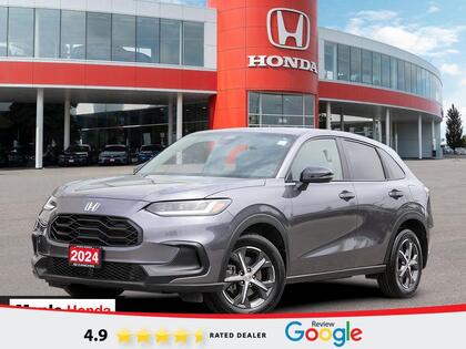 Gray 2024 Honda HR-V Sport AWD SUV / Crossover All-Wheel Drive Automatic