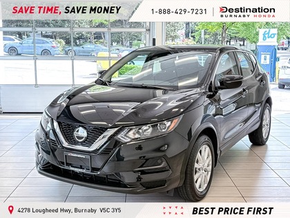 Gray (MAGNETIC BLACK METALLIC) 2021 Nissan Qashqai S AWD SUV / Crossover Automatic