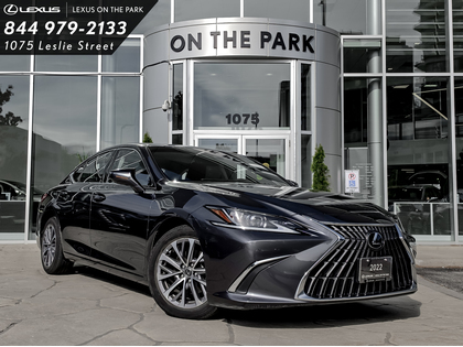 Gray 2022 Lexus ES 350 FWD Sedan Front-Wheel Drive 8-Speed Automatic