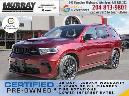 Red 2024 Dodge Durango R/T Plus AWD SUV / Crossover All-Wheel Drive Automatic