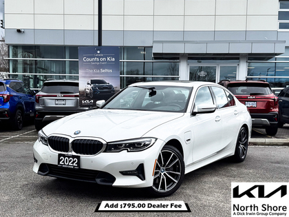 White 2022 BMW 3 Series 330e xDrive Hybrid Plug-in AWD Sedan All-Wheel Drive Automatic