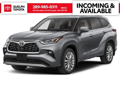 Blue 2026 Toyota Highlander Limited AWD SUV / Crossover All-Wheel Drive Automatic