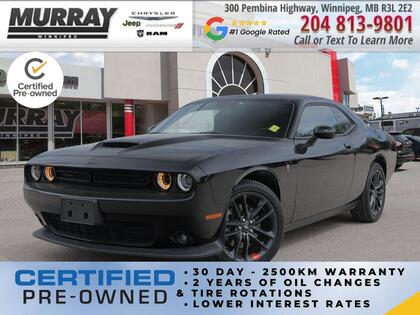 Black 2021 Dodge Challenger GT AWD Coupe All-Wheel Drive Automatic