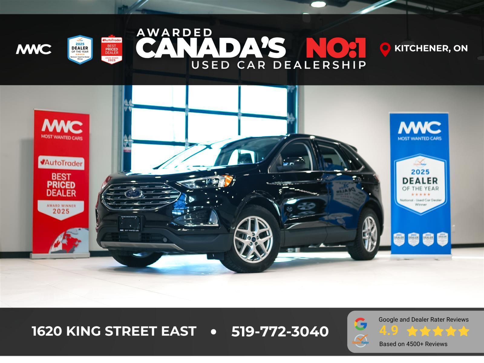2022 Ford Edge SEL AWD | NO ACCIDENTS | DEALER SERVICED