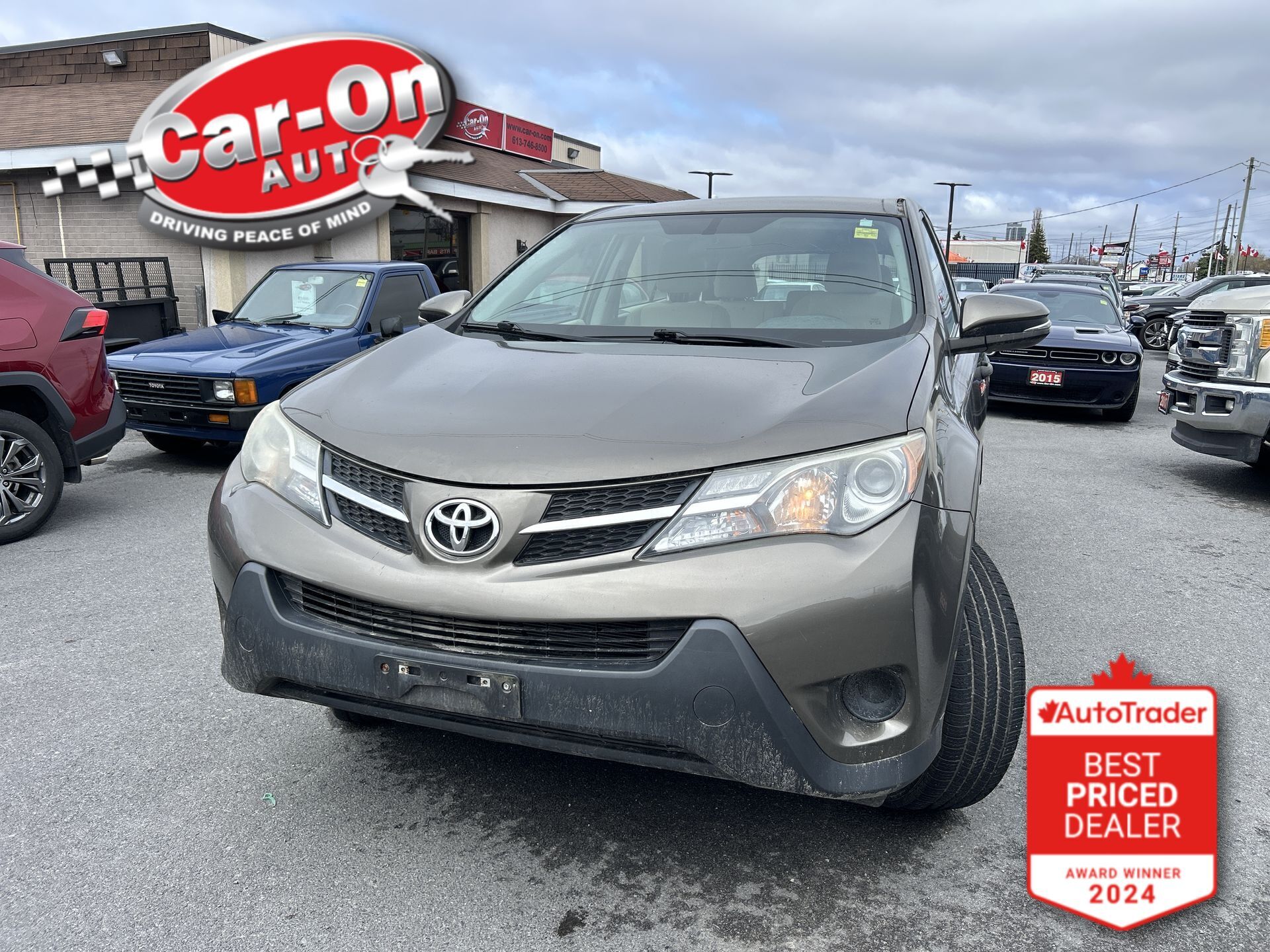 Brown 2013 Toyota RAV4 LE SUV / Crossover Front-Wheel Drive Automatic