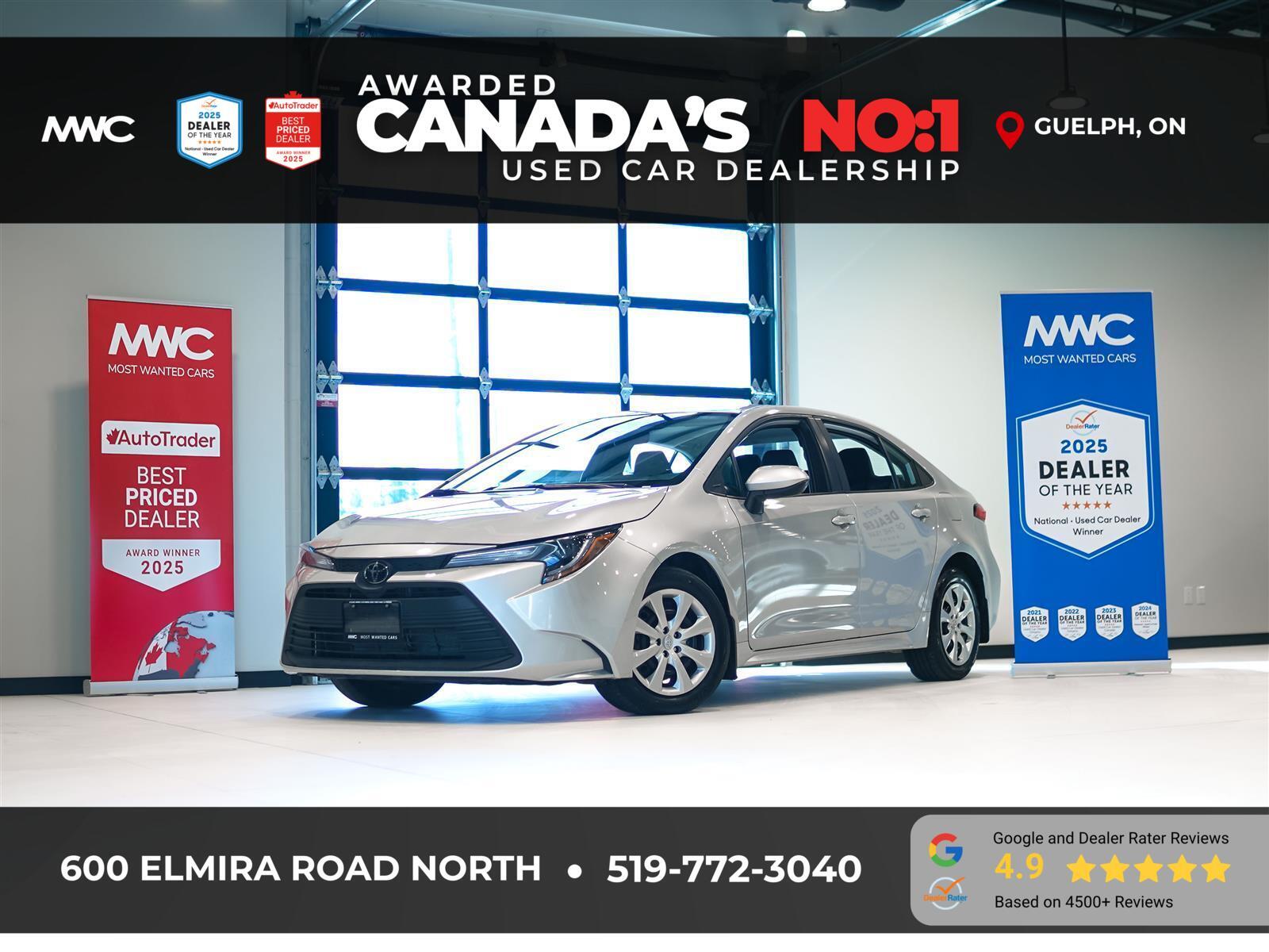 2024 Toyota Corolla LE | NO ACCIDENTS | BLIND SPOT | APP CONNECT