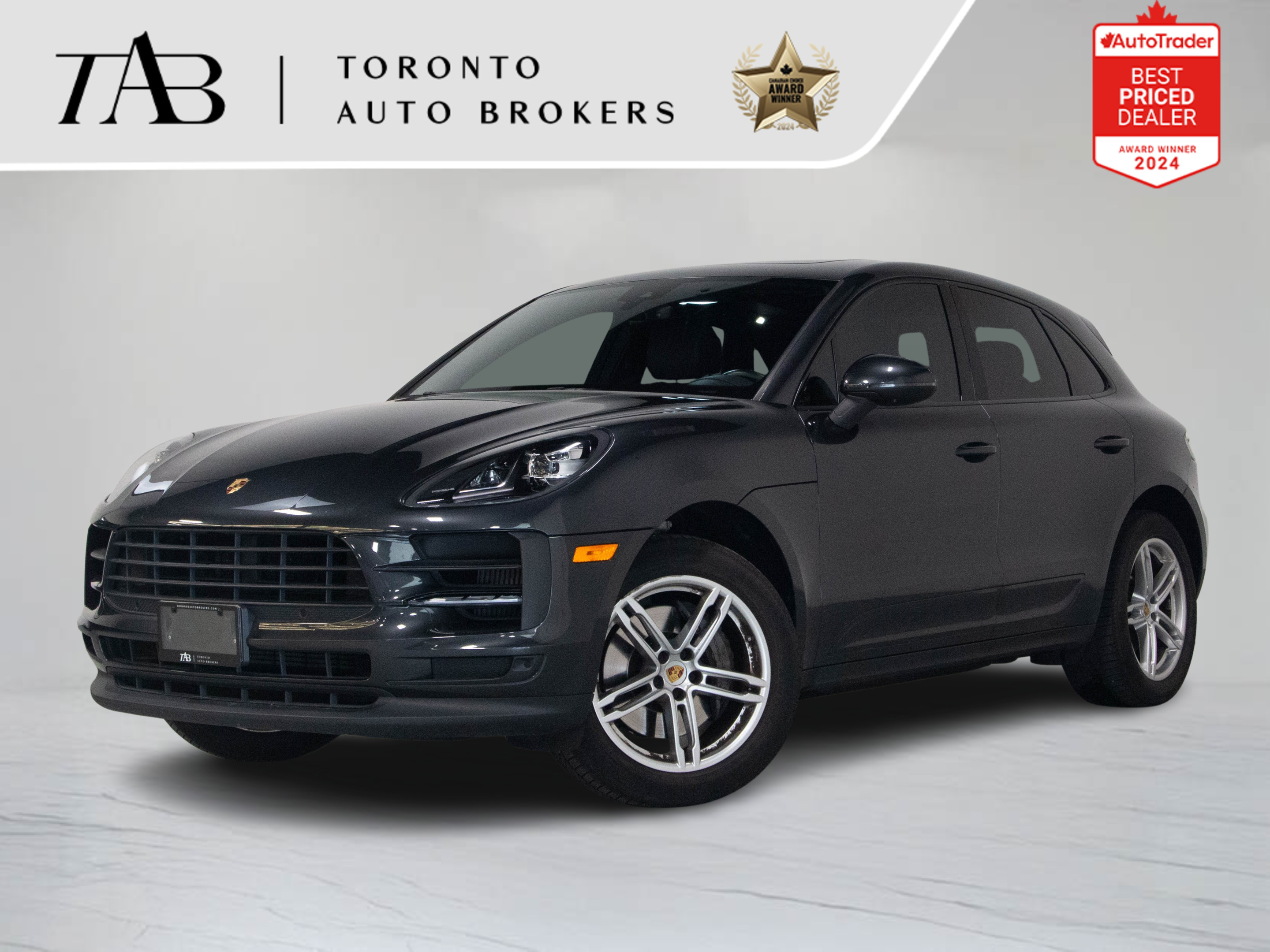 Gray 2019 Porsche Macan SUV / Crossover All-Wheel Drive Automatic