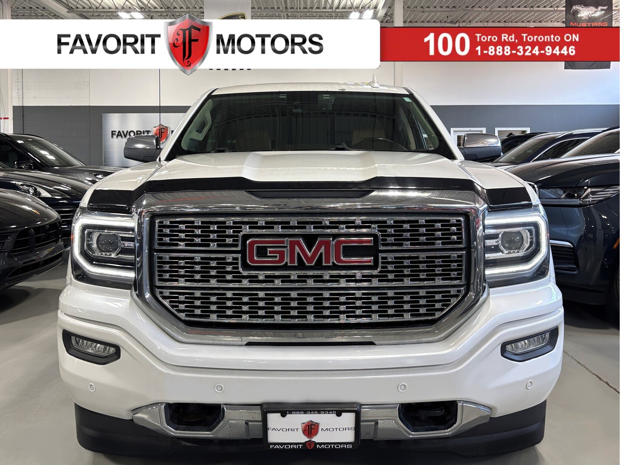 2017 GMC Sierra 1500 Denali|V8|4WD|CREW|BROWNLEATHER|NAV|BOSE|SUNROOF|+
