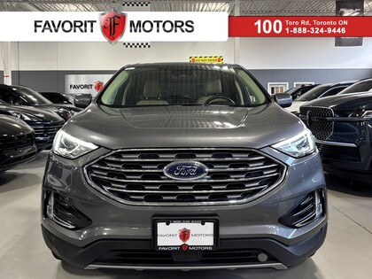 Gray 2022 Ford Edge SEL AWD SUV / Crossover All-Wheel Drive 8-Speed Automatic