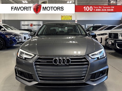 Gray 2019 Audi A4 quattro Technik 45 TFSI Sedan 7-Speed Automatic