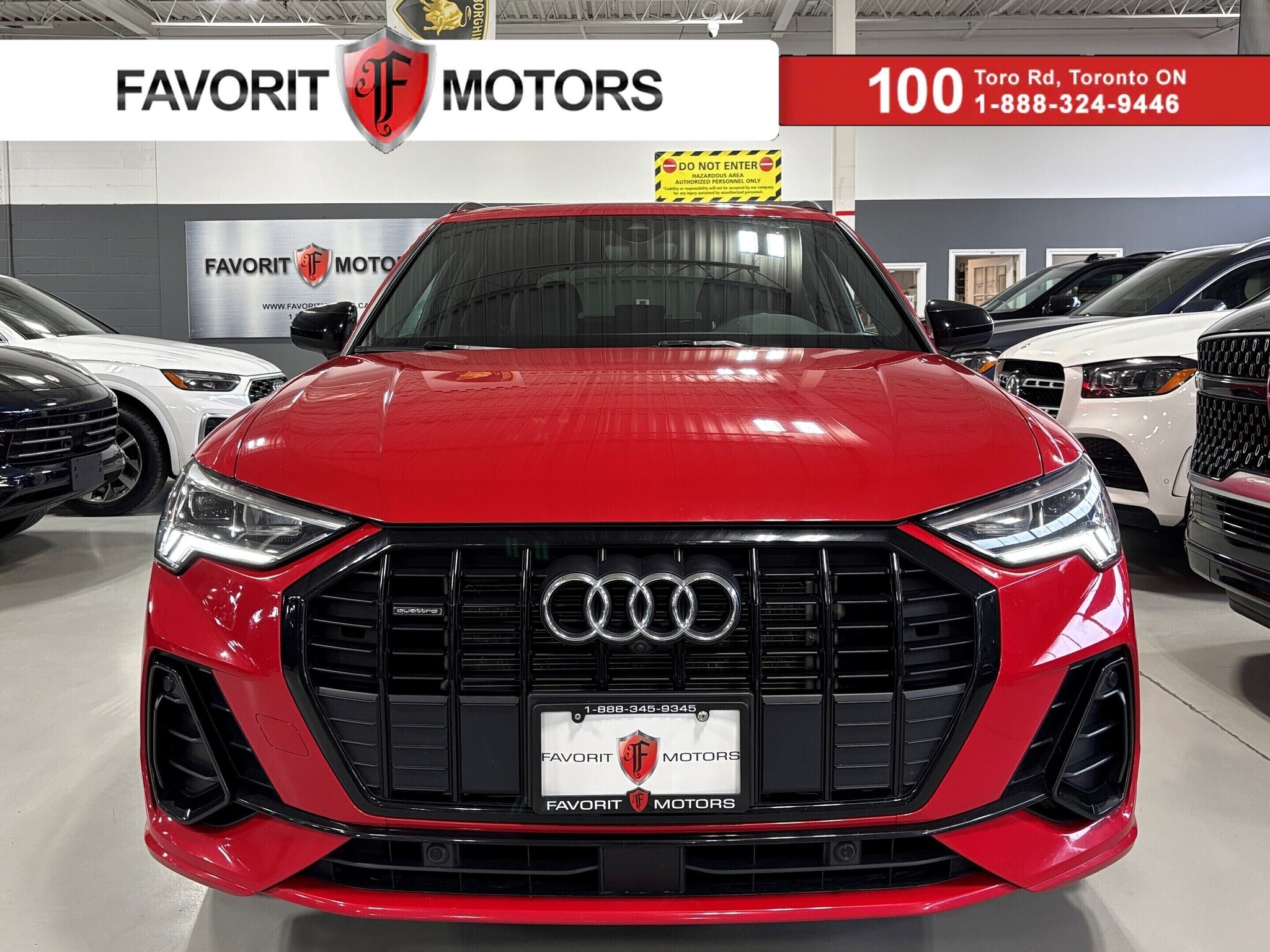 2022 Audi Q3 Technik|QUATTRO|S-LINE|NAV|SONOSAUDIO|AMBIENT|PANO