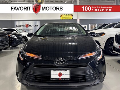 Black 2025 Toyota Corolla LE FWD Sedan Front-Wheel Drive Continuously Variable Transmission