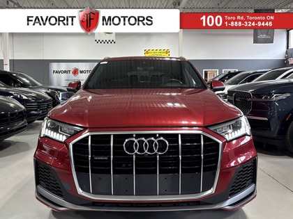 Red 2020 Audi Q7 quattro Technik 55 TFSI SUV / Crossover 8-Speed Automatic