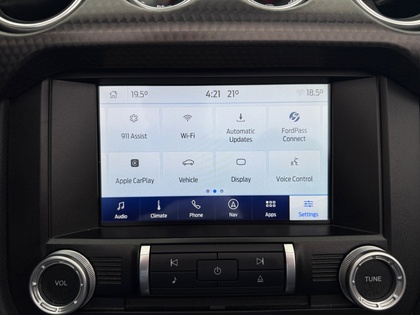 used 2022 Ford Mustang car, priced at $38,588