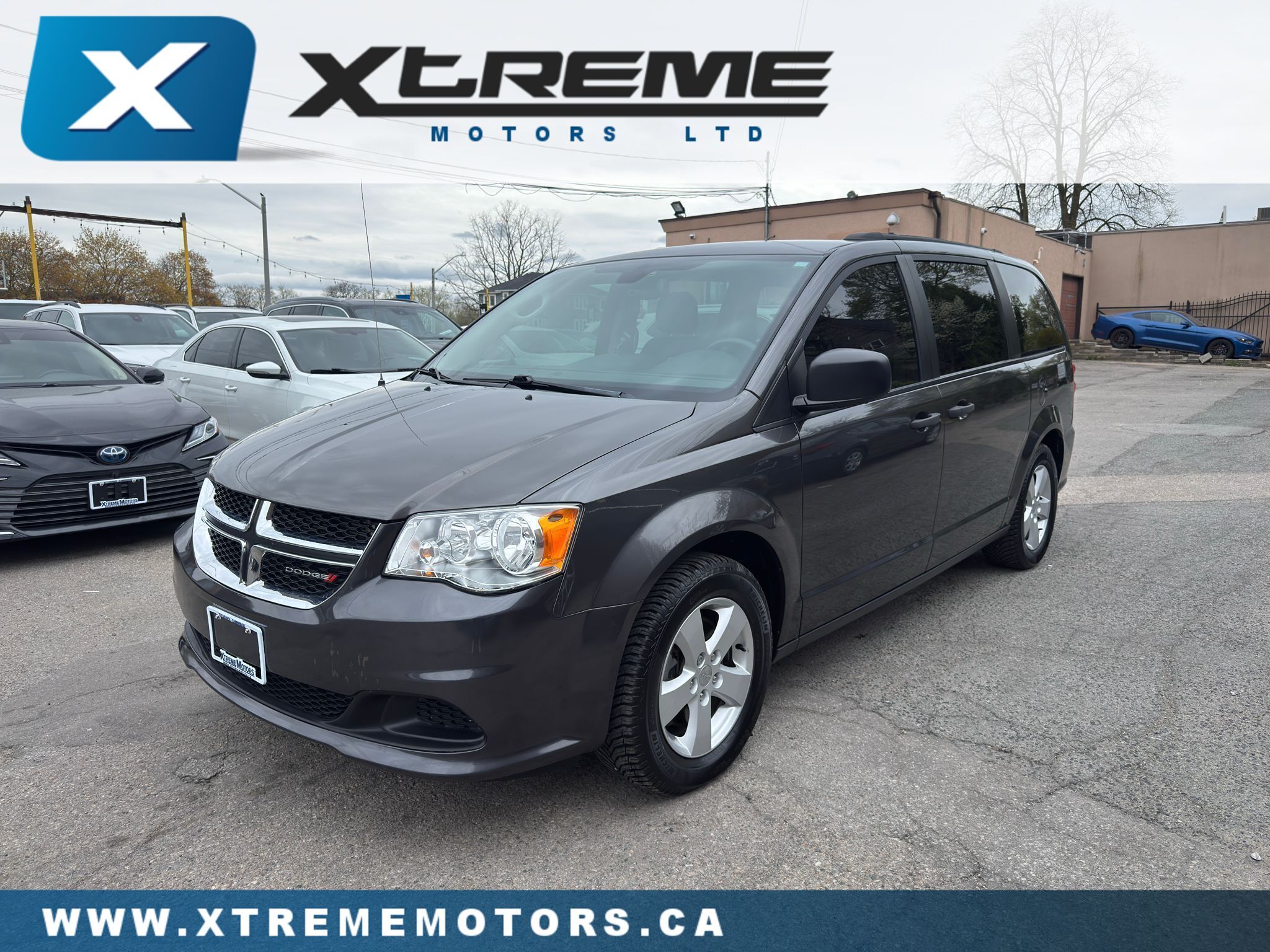 Gray 2019 Dodge Grand Caravan Canadian Value Package FWD Minivan Automatic