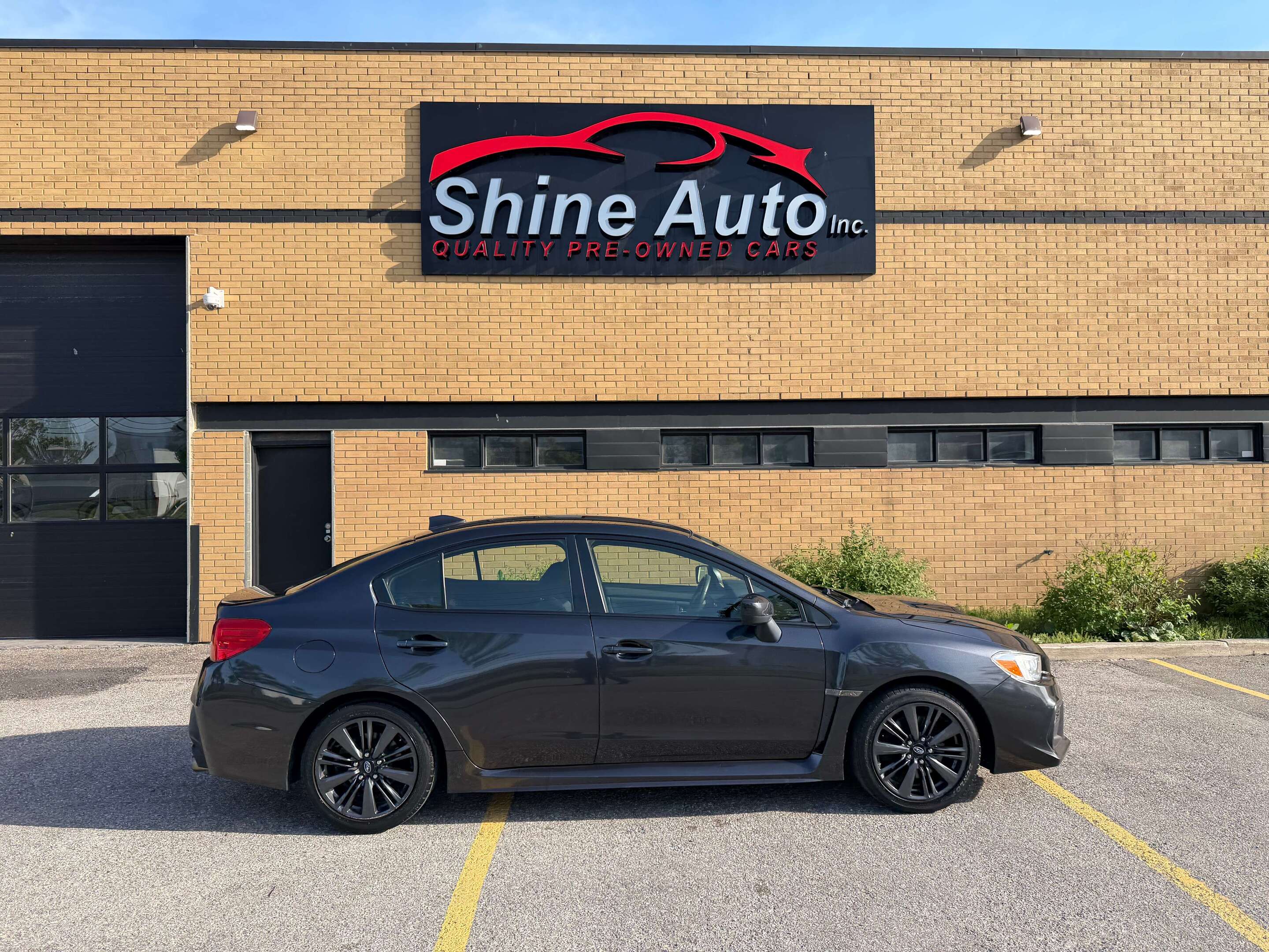Gray 2018 Subaru WRX Sedan Sedan All-Wheel Drive Manual