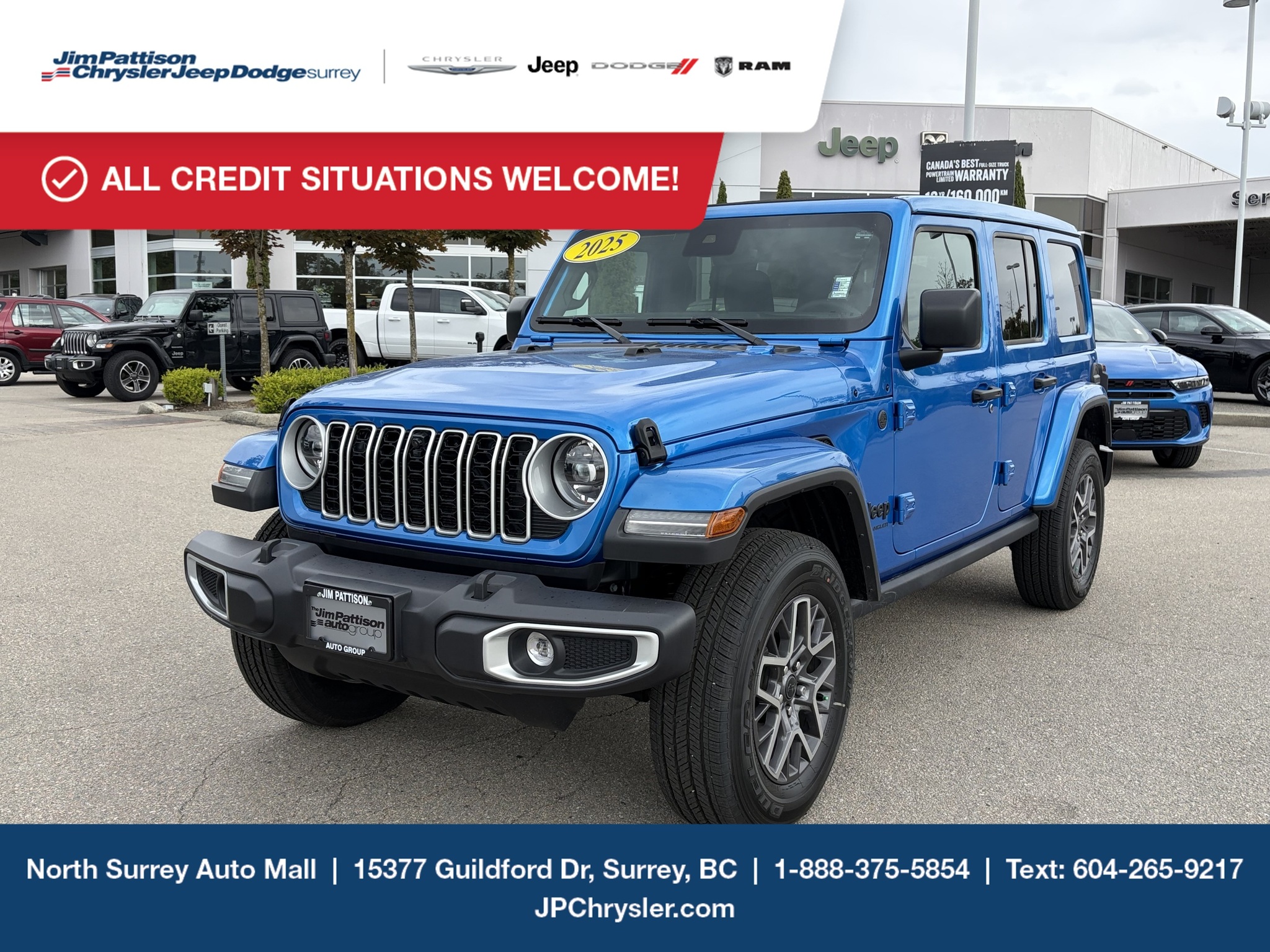 2025 Jeep Wrangler Sahara 4 Door 4x4 SUV