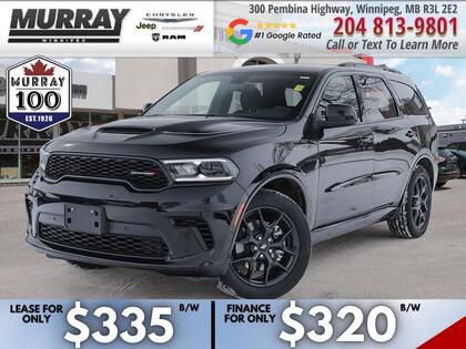 Black 2026 Dodge Durango GT HEMI Plus AWD SUV / Crossover All-Wheel Drive 8-Speed Automatic