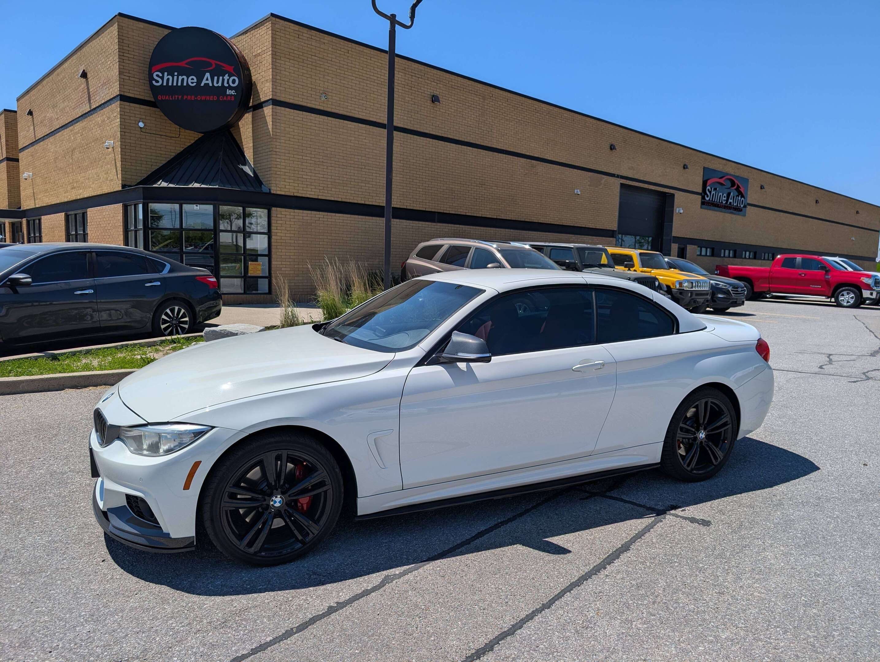 White 2016 BMW 4 Series 435i xDrive Convertible AWD Convertible All-Wheel Drive Automatic