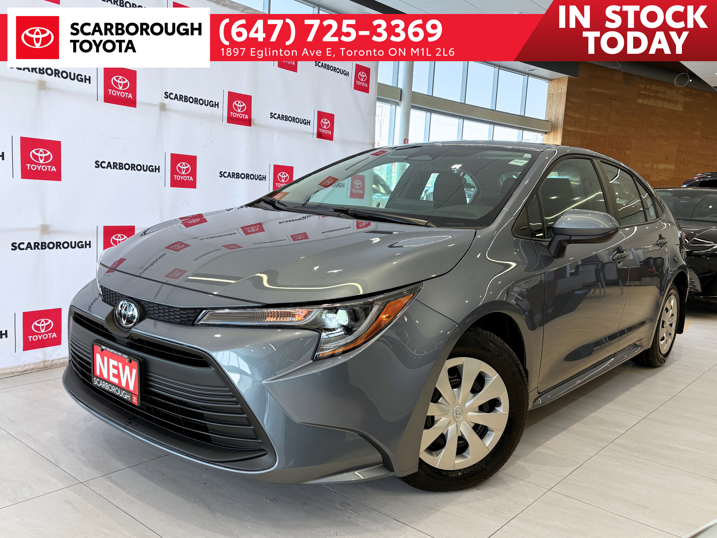 Blue 2026 Toyota Corolla L FWD Sedan Continuously Variable Transmission