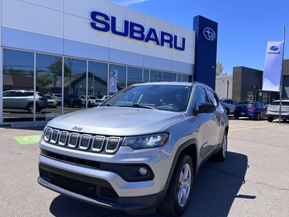 Silver 2022 Jeep Compass North 4WD SUV / Crossover Automatic