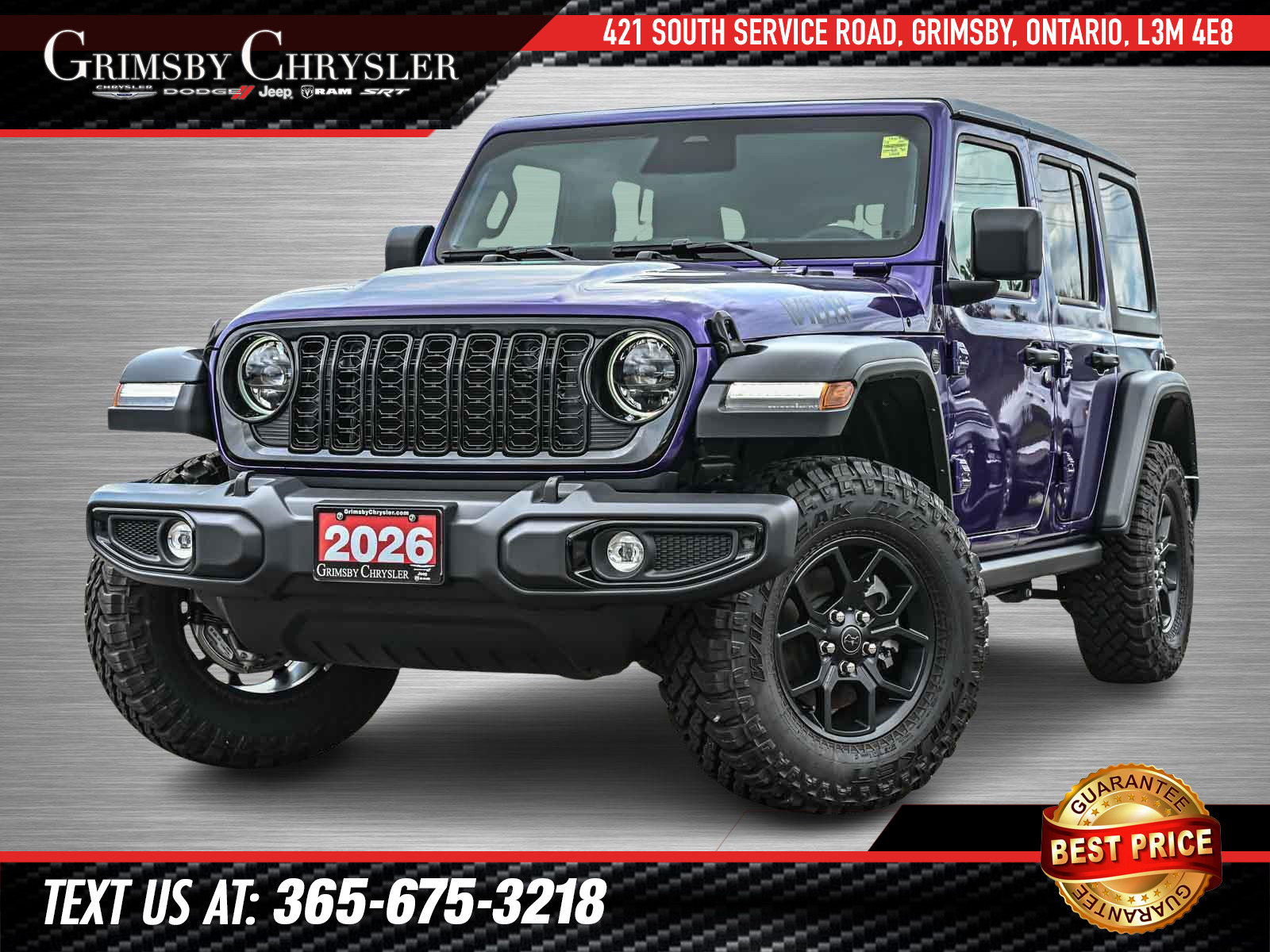 2026 Jeep Wrangler Sport