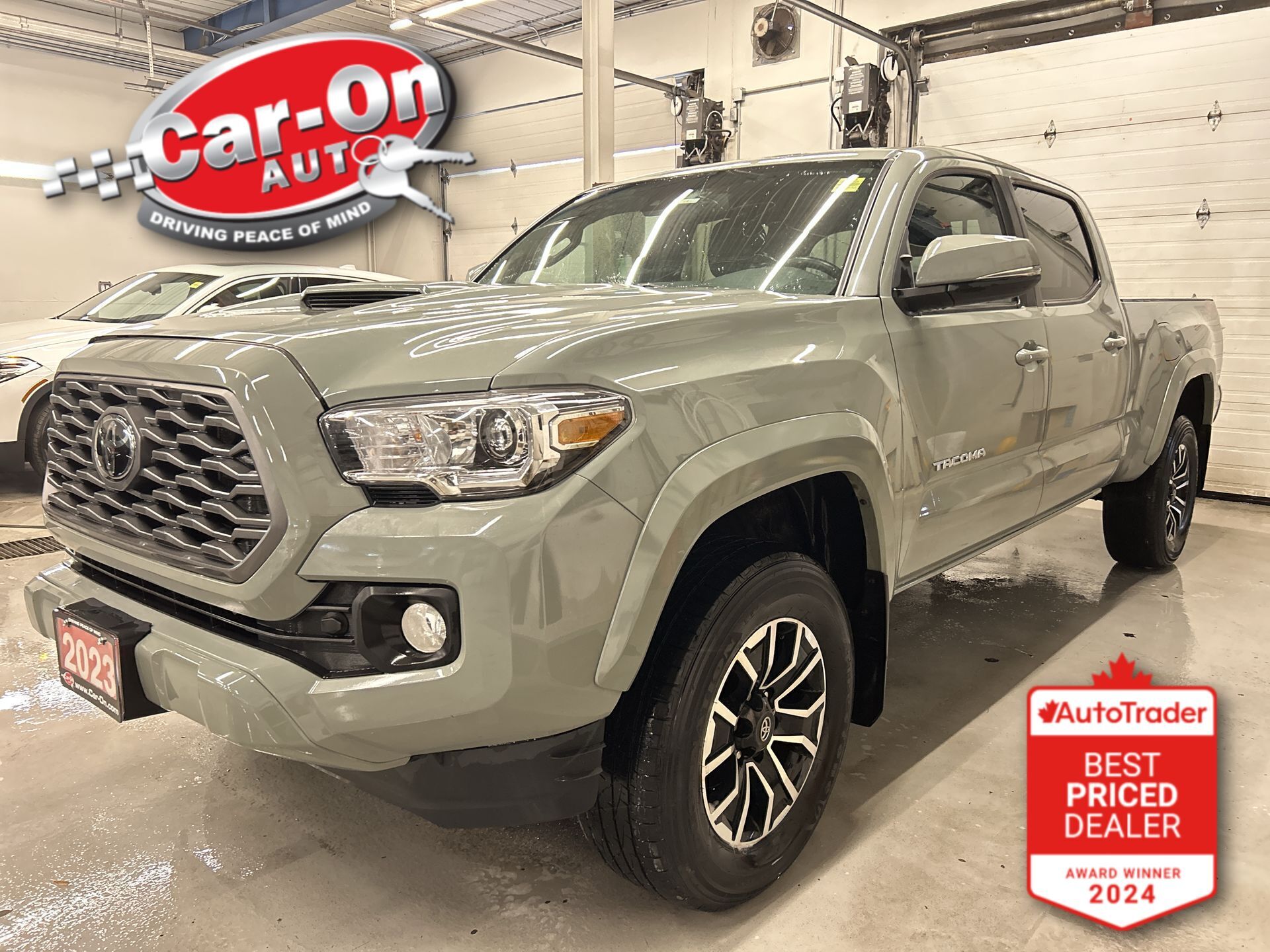Gray 2023 Toyota Tacoma Pickup Truck Four-Wheel Drive Automatic