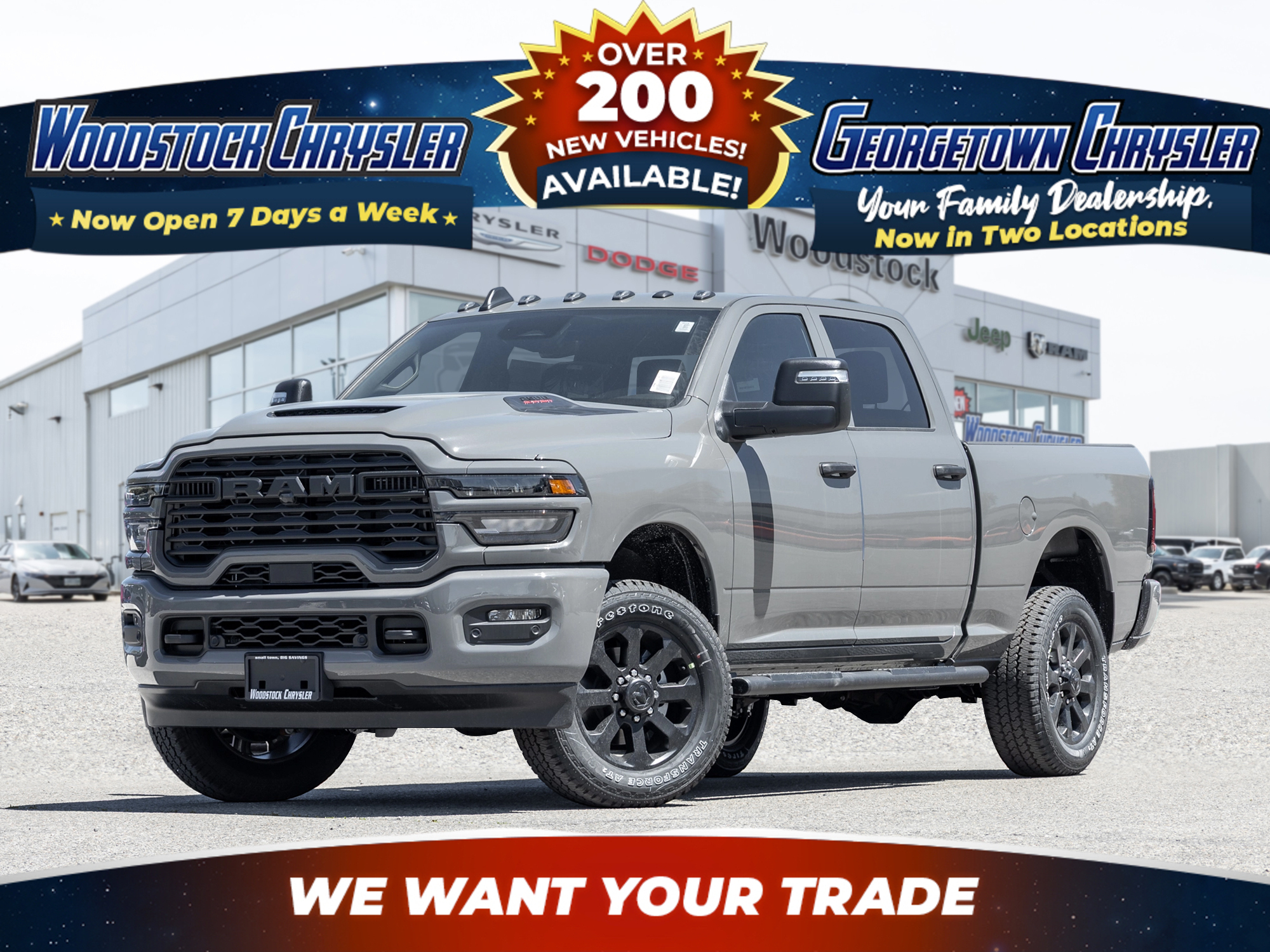 2026 RAM 2500 Black Express Crew Cab 4WD