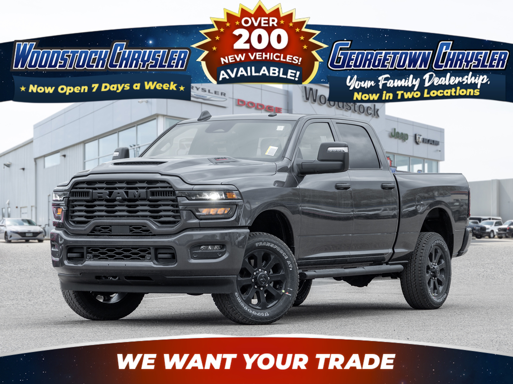 2026 RAM 2500 Black Express Crew Cab 4WD