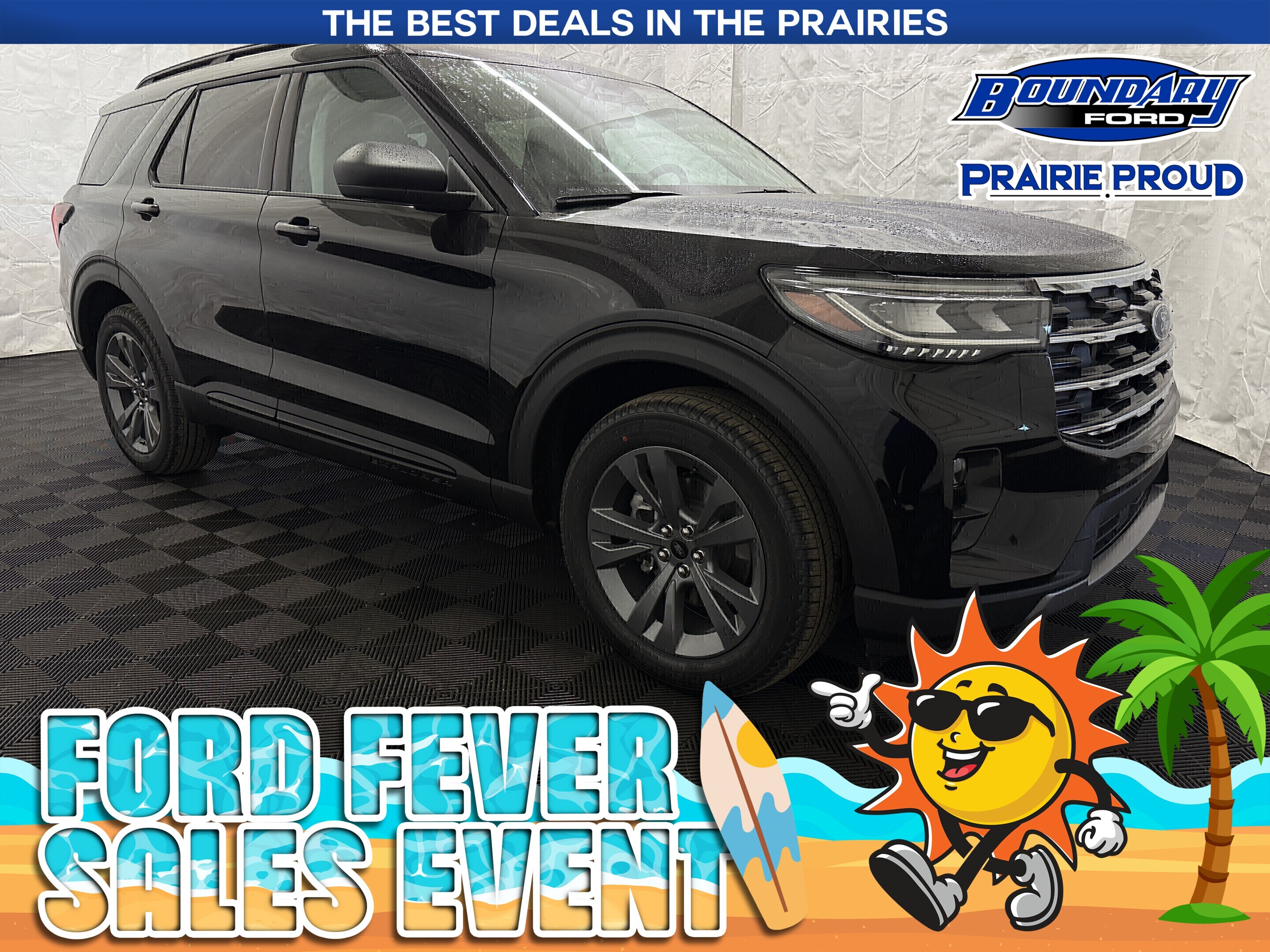 Black 2026 Ford Explorer Active AWD SUV / Crossover All-Wheel Drive Automatic