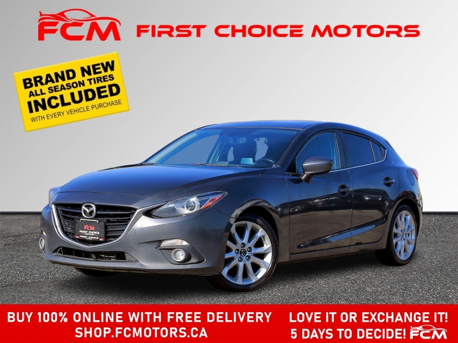 2015 Mazda Mazda3 GT ~MANUAL, FULLY CERTIFIED WITH WARRANTY!!!!~